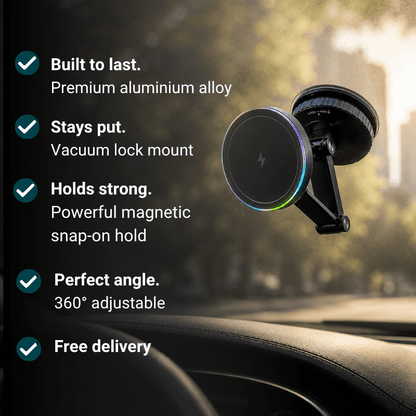 ZENDRIVE™ 2-in-1 Magnetic Car Charger