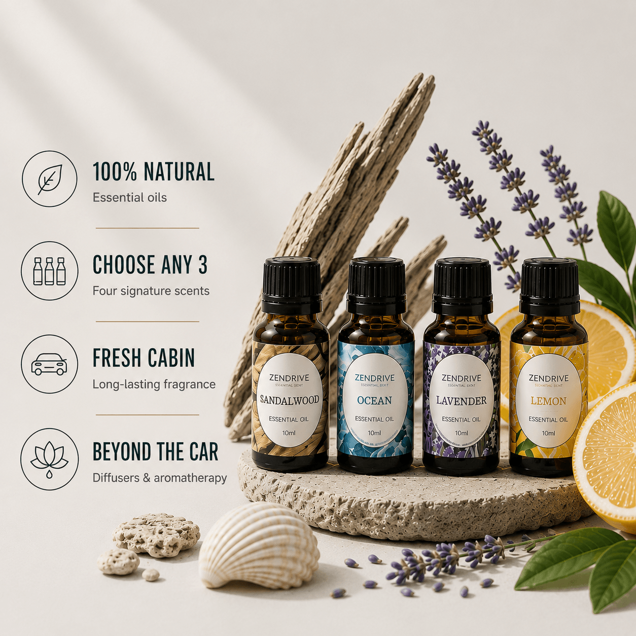 ZENDRIVE™ Signature Scent Refills (Choose Any 3)