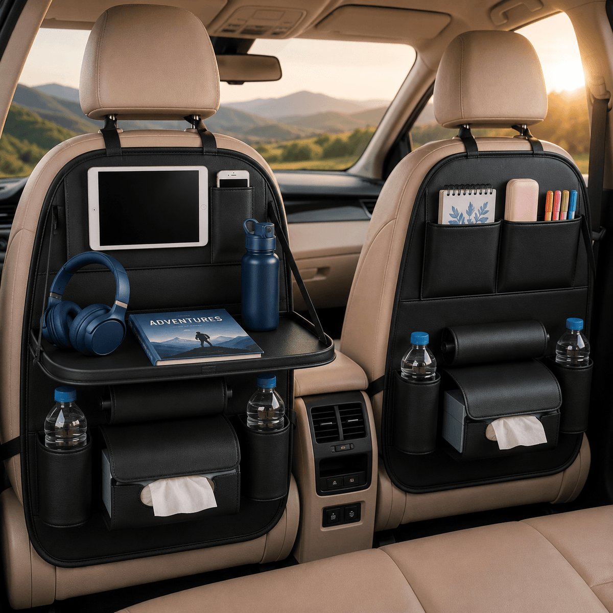 ZENDRIVE™ Backseat Organiser (2-Pack)