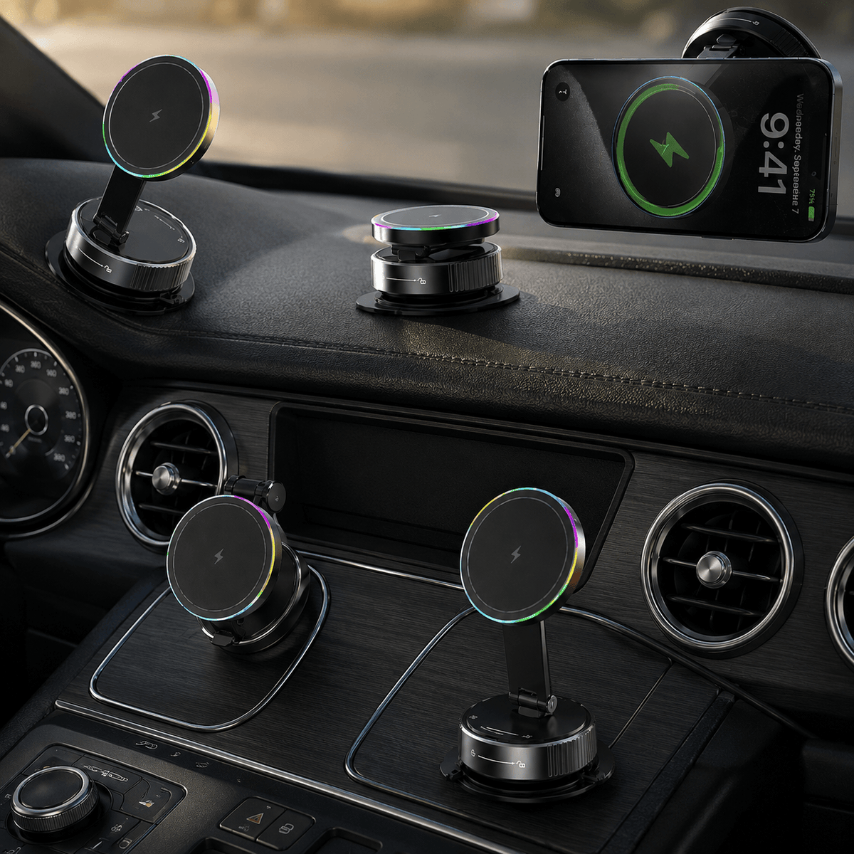 ZENDRIVE™ 2-in-1 Magnetic Car Charger